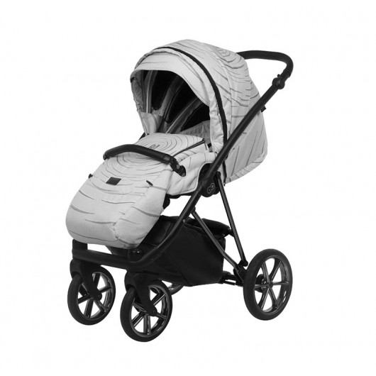 Poussette combinée Musse - Nacelle Boss Gris