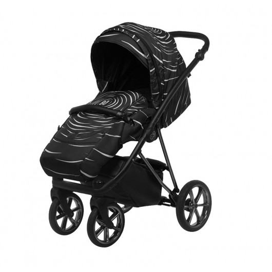 Poussette combinée Musse - Nacelle Boss Noir