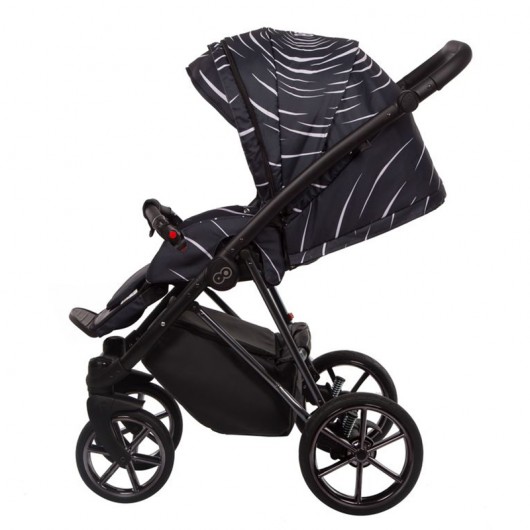 Poussette 3 en 1 Musse - Nacelle - Coque Boss Noir