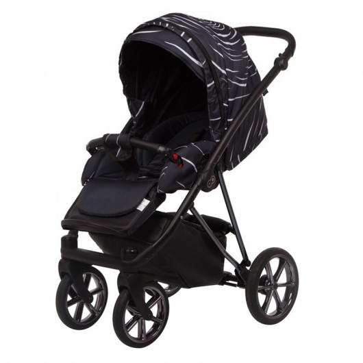 Poussette combinée Musse - Nacelle Boss Noir