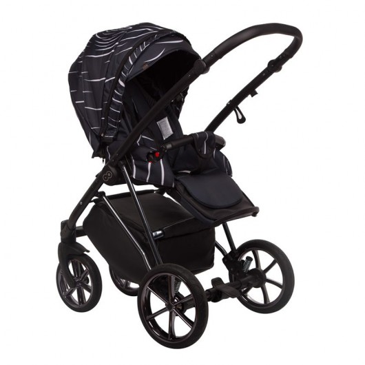 Poussette combinée Musse - Nacelle Boss Noir