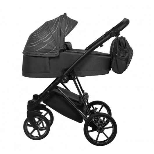 Poussette 3 en 1 Musse - Nacelle - Coque Boss Anthracite