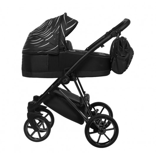 Poussette combinée Musse - Nacelle Boss Noir