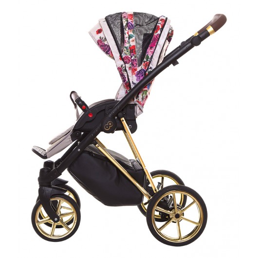 Poussette combinée Musse - nacelle Light Rose