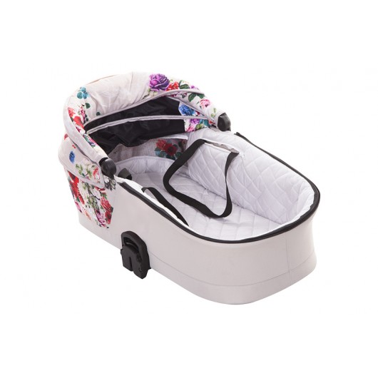 Poussette 3 en 1 Musse - nacelle - coque Light Rose