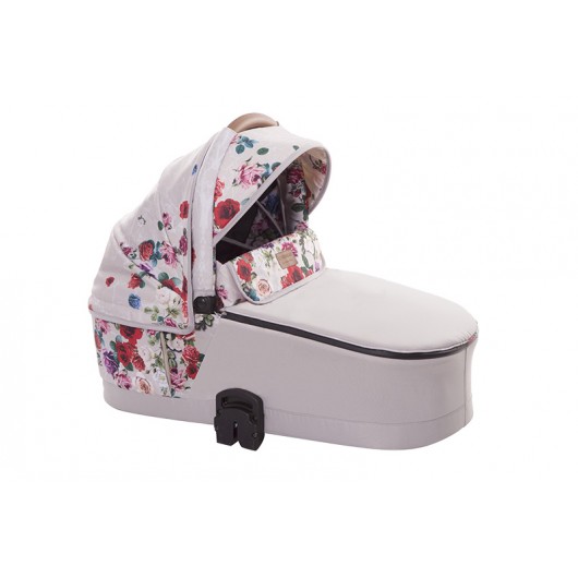 Poussette 3 en 1 Musse - nacelle - coque Light Rose