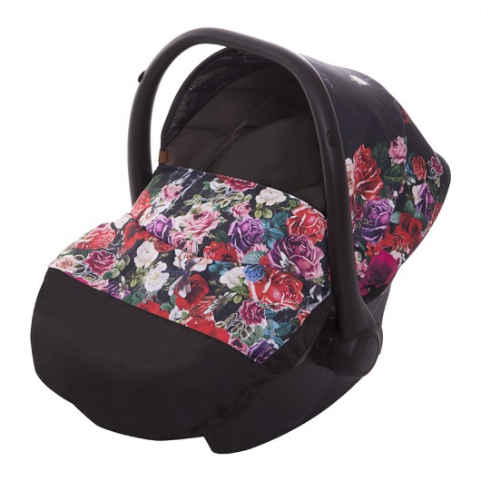 Poussette 3 en 1 Musse - nacelle - coque Dark Rose