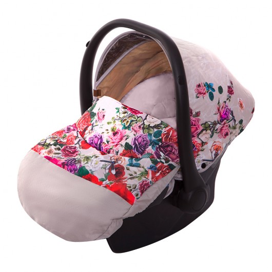 Poussette 3 en 1 Musse - nacelle - coque Light Rose