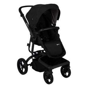 Poussette Qtus Spider Noir - cadre noir 2020