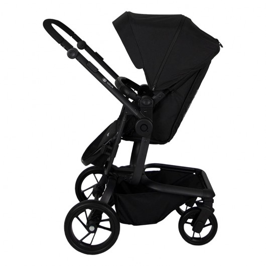 Poussette Qtus Spider Noir - cadre noir 2020