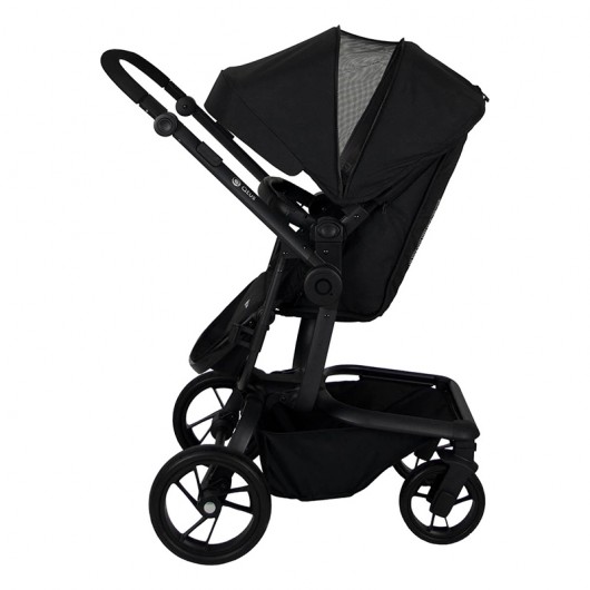 Poussette Qtus Spider Noir - cadre noir 2020