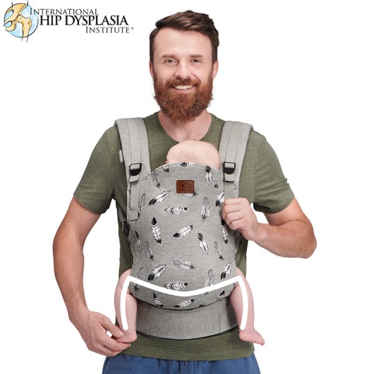 Porte-bébé Kinderkraft Milo grey