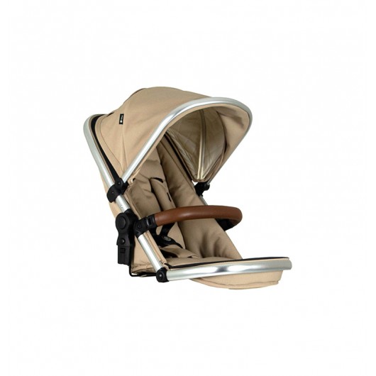 Poussette combinée Qtus DuetPro Moka 2020 - Coque Cybex Aton 5 Deep Black