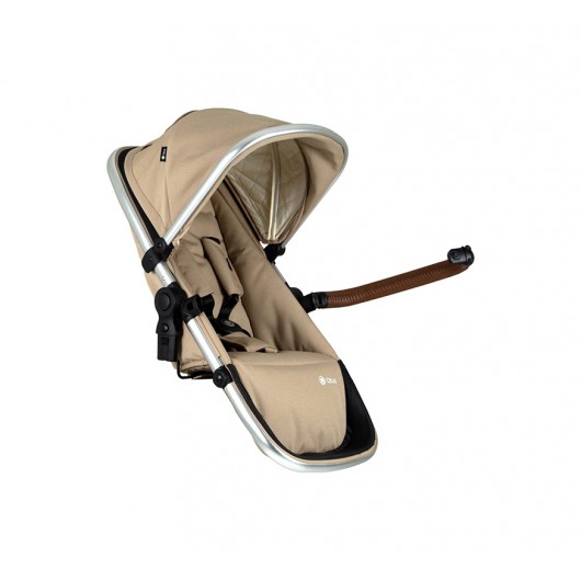 Poussette combinée Qtus DuetPro Moka 2020 - Coque Cybex Aton 5 Deep Black