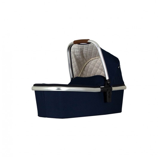 Poussette 3 en 1 Qtus DuetPro - nacelle Bleu 2020 - Coque Cybex Aton 5 Deep Black