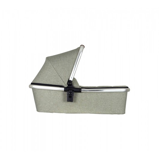 Poussette 3 en 1 Qtus DuetPro - nacelle Vert 2020 - Coque Cybex Aton 5 Deep Black