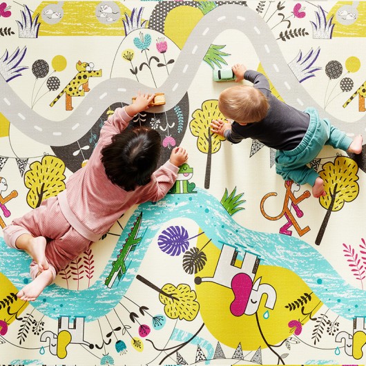 Tapis de jeu double face Kinderkraft Matty