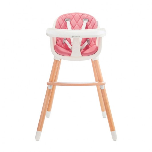 Chaise haute Kinderkraft Sienna Pink