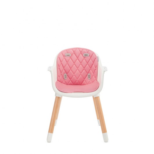 Chaise haute Kinderkraft Sienna Pink