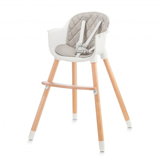 Chaise haute Kinderkraft Sienna Grey
