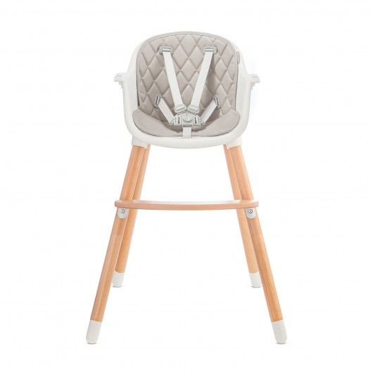Chaise haute Kinderkraft Sienna Grey