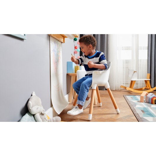 Chaise haute Kinderkraft Sienna Grey