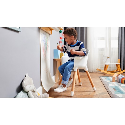 Chaise haute Kinderkraft Sienna Pink