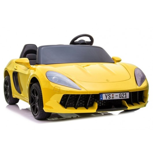 Voiture Electrique 2 Places 24v Perfecta A021 Jaune Pack Luxe Voiture Electrique 2 Places 24v Perfecta A021 Jaune Pack Luxe