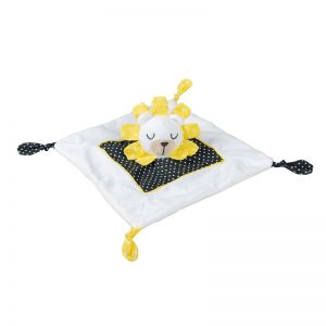 Doudou mouchoir Sauthon pluche et pompon