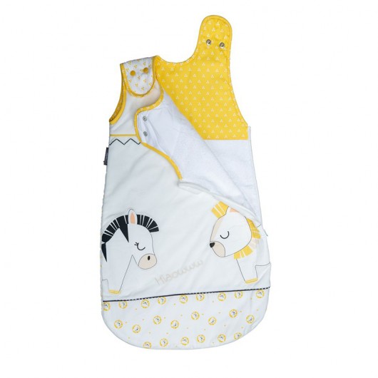 Gigoteuse été Sauthon pluche et pompon 0-6 mois