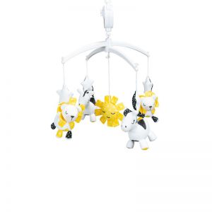 Mobile musical Sauthon pluche et pompon