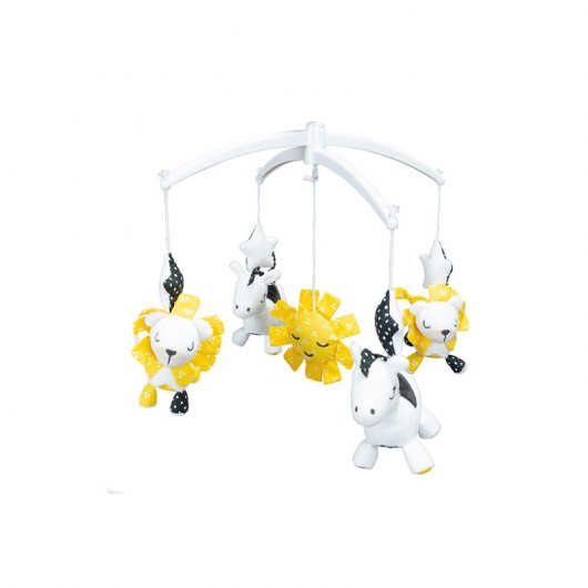 Mobile Musical Sauthon Pluche Et Pompon Mobile Musical Sauthon Pluche Et Pompon