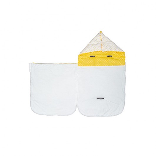 Nid d'ange Sauthon pluche et pompon