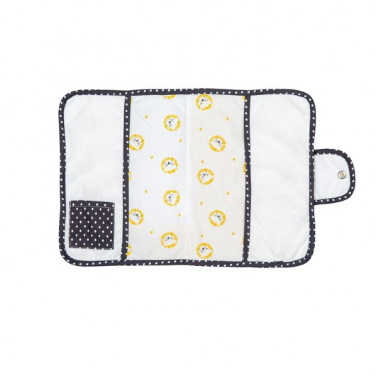 Protège carnet de sante Sauthon pluche et pompon