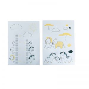 Stickers muraux Sauthon pluche et pompon