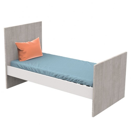 Lit Evolutif Sauthon Little Big Bed Nova Gris Loft 140 X 70 Cm Lit Evolutif Sauthon Little Big Bed Nova Gris Loft 140 X 70 Cm