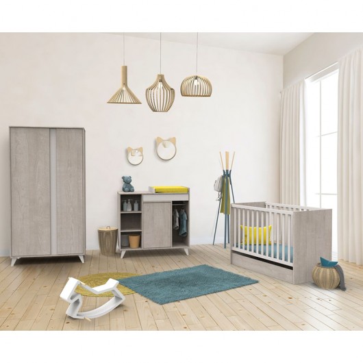 Lit Bebe Sauthon Nova Gris Loft 1 X 60 Cm Lit Bebe Sauthon Nova Gris Loft 1 X 60 Cm