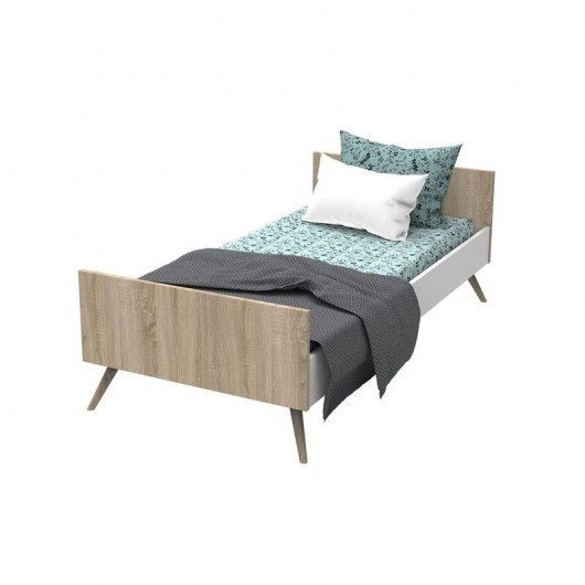 Lit junior Sauthon Seventies 190 x 90 cm