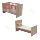 Lit évolutif Sauthon Little Big Bed Nova Rose Canyon - 140 x 70 cm