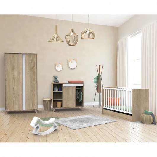 Chambre complète Sauthon Nova Blanc Lin