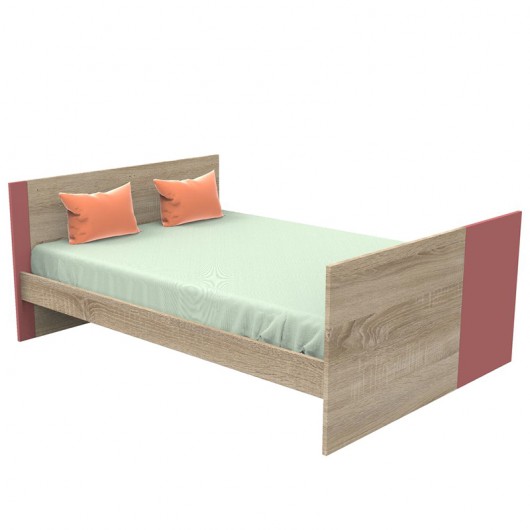 Chambre complète Sauthon avec lit Nova Rose Canyon 140 x 70 cm évolutif en 90 x 190 et 140 x 190 cm