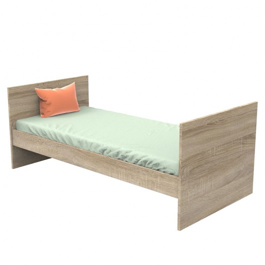 Chambre complète Sauthon avec lit Nova Rose Canyon 140 x 70 cm évolutif en 90 x 190 et 140 x 190 cm