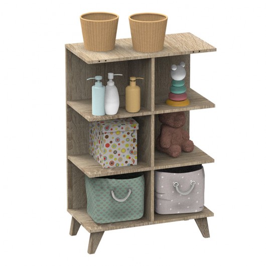 Chambre complète Sauthon avec lit Nova Gris volcan 140 x 70 cm évolutif en 90 x 200 et 140 x 200 cm