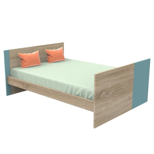 Chambre complète Sauthon avec lit Nova Argile douce 140 x 70 cm évolutif en 90 x 200 et 140 x 200 cm