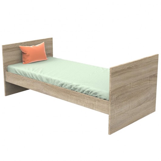 Chambre complète Sauthon avec lit Nova Argile douce 140 x 70 cm évolutif en 90 x 200 et 140 x 200 cm