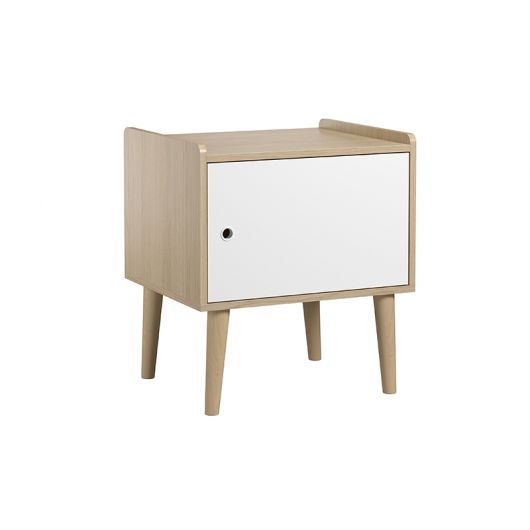 Table De Nuit Vox Baby Retro Oak White