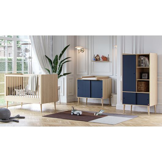 Chambre complète Vox Baby Retro Oak/Indygo
