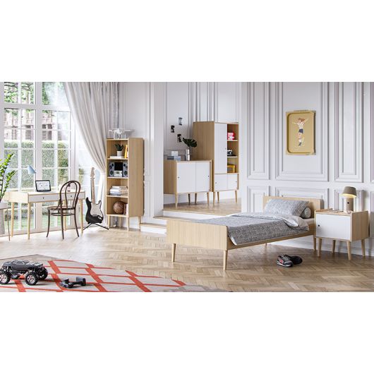 Table de nuit Vox Baby Retro Oak/White