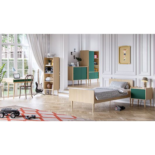 Chambre complète junior Vox Baby Retro Oak/ Green