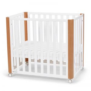 Lit en bois évolutif Kinderkraft Mia Grey avec matelas